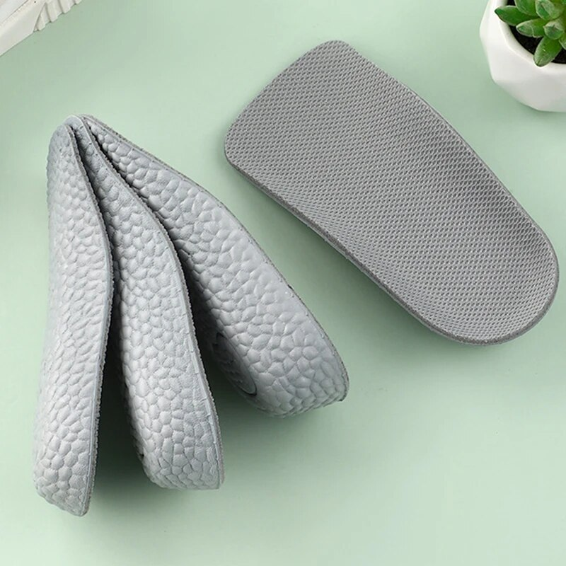 1 Pair Height Increase Insoles For Men Women Shoes Flat Feet Arch Support Orthopedic Sneakers Heel Lift Boost Shoe Pads_voghion.com
