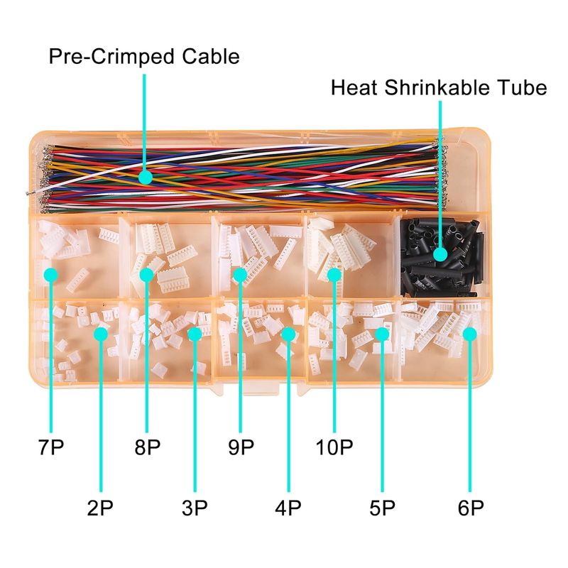 Connectors Socket And Plug Pre-Crimped Cables Compatible With JST Molex PicoBlade 1.25mm Pitch Connector For Pix_voghion.com