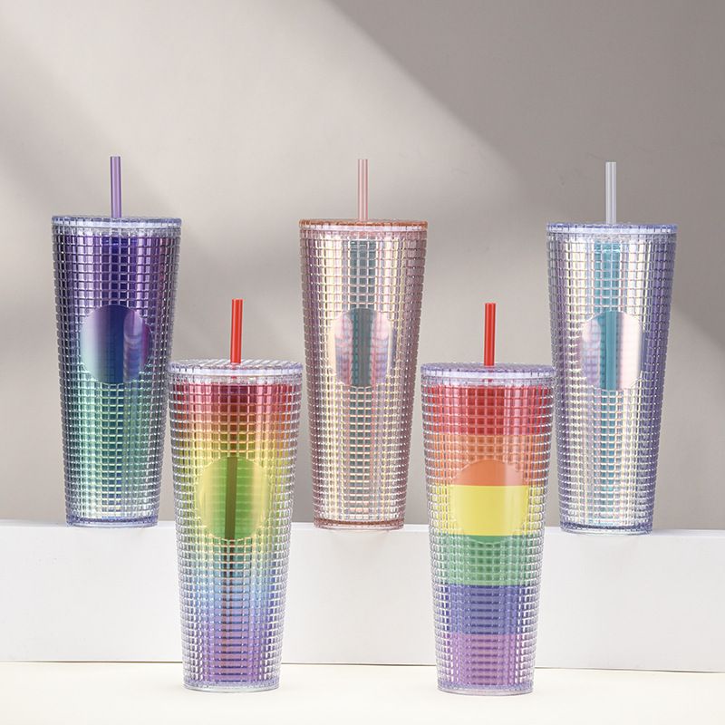 Tasse durian en plastique de 2024 ml, tasse de maïs créative de célébrité d'internet, tasse d'eau de haute valeur à la mode, nouvelle collection 710_voghion.com