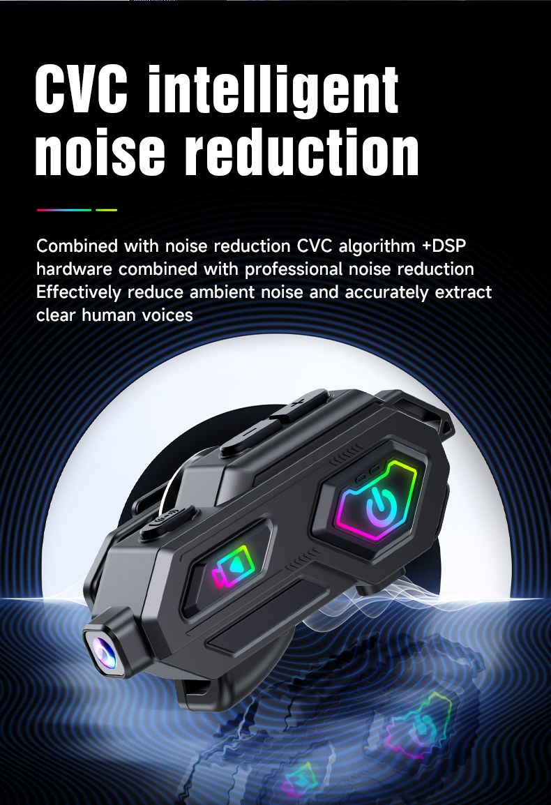 Motorcycle Cycling Helmet Bluetooth Headphones Moto App Video Camera Recording & FM Radio TF Card Recorder Intercom Call Headset_voghion.com