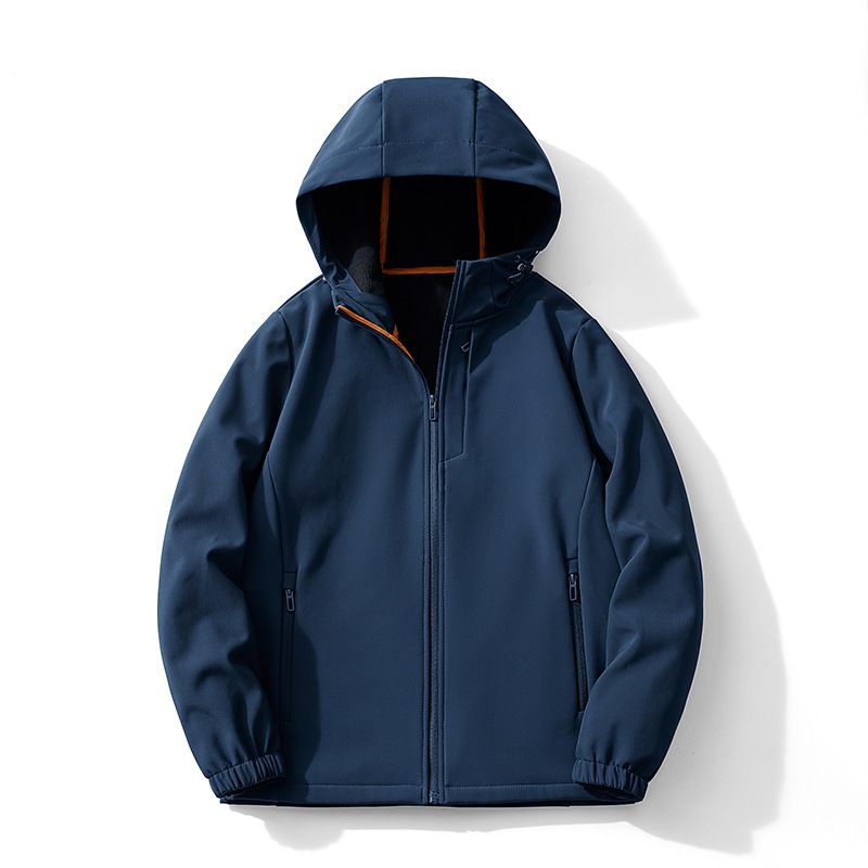 Softshell per uomo, antivento e impermeabile, autunno e inverno, foderato in pile, spesso, caldo, abbigliamento casual per esterni, escursionismo_voghion.com