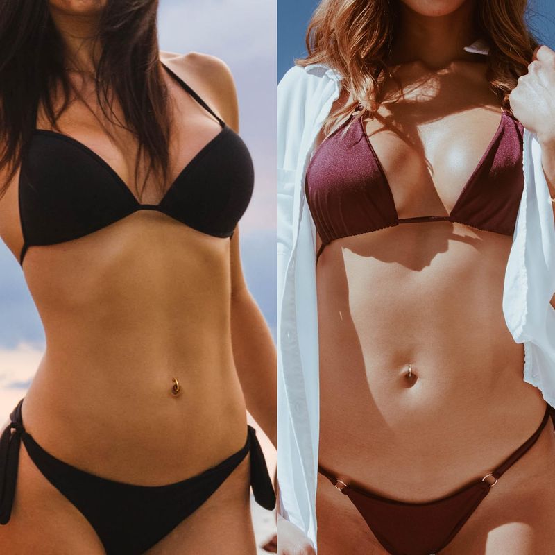 Piercing per ombelico in acciaio inossidabile 14G con clicker per donna, piercing per ombelico, setto nasale rotondo, 6-14 mm_voghion.com