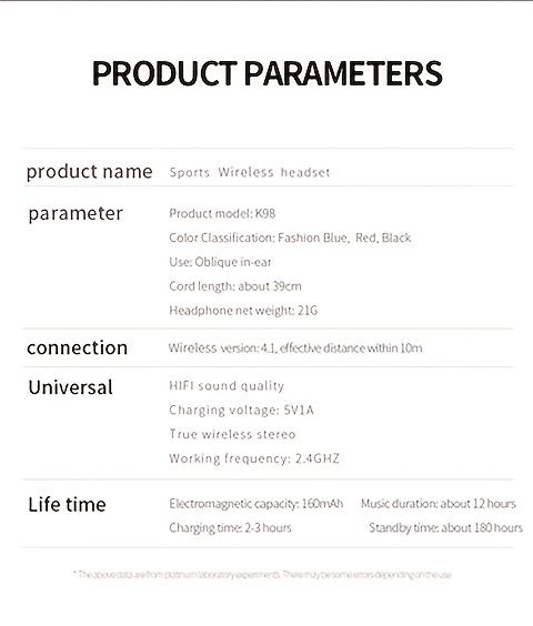 Căști sport wireless, standby extra lung, alegere alergare, alpinism, sporturi în aer liber, apeluri de jocuri, filme, sunet puternic_voghion.com