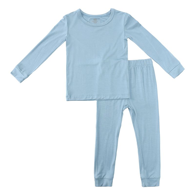 Pijamas para niños Conjunto de ropa interior fina Long Johns de fibra de bambú para niños_voghion.com