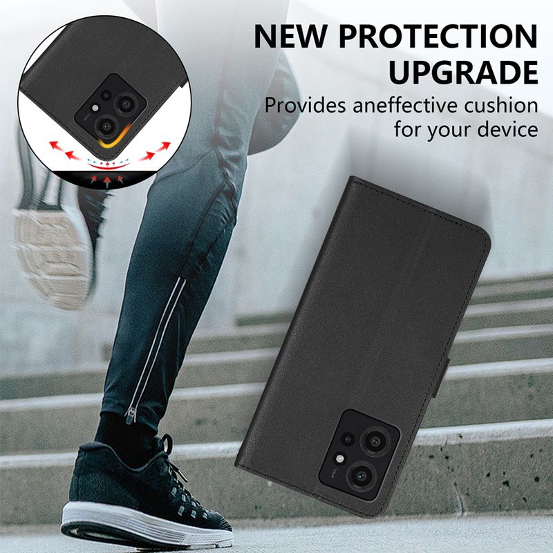 Étui portefeuille à rabat magnétique en cuir avec fente pour carte et support pour Xiaomi 14T, 13T, Redmi 14C, 13C, 12C, 10C, Note 14 Pro+, 14S, 13, 12, 12S, 11_voghion.com