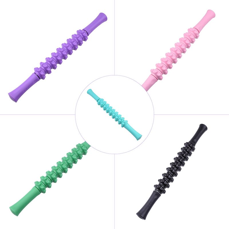 Zobratu locīšana masāžas stieņa fascija roll bar shaft fitnesa joga muskuļu relaksācija daudzfunkcionāla sieviešu muskuļu novājēšanas ierīce_voghion.com