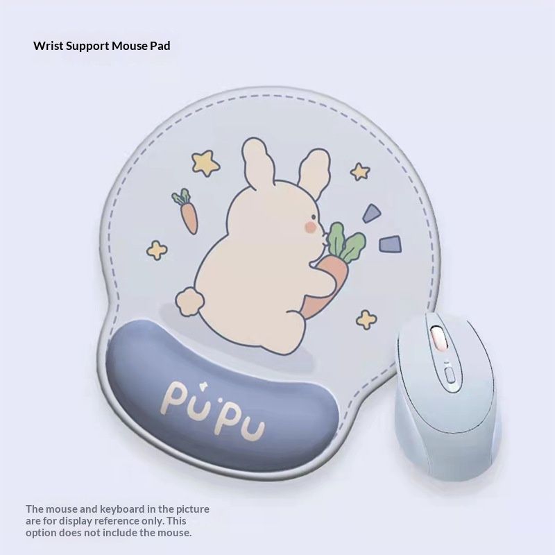 NeoGear Bärenmaus für Frauen, weiche, niedliche 3D-Silikon-Handgelenkauflage_voghion.com