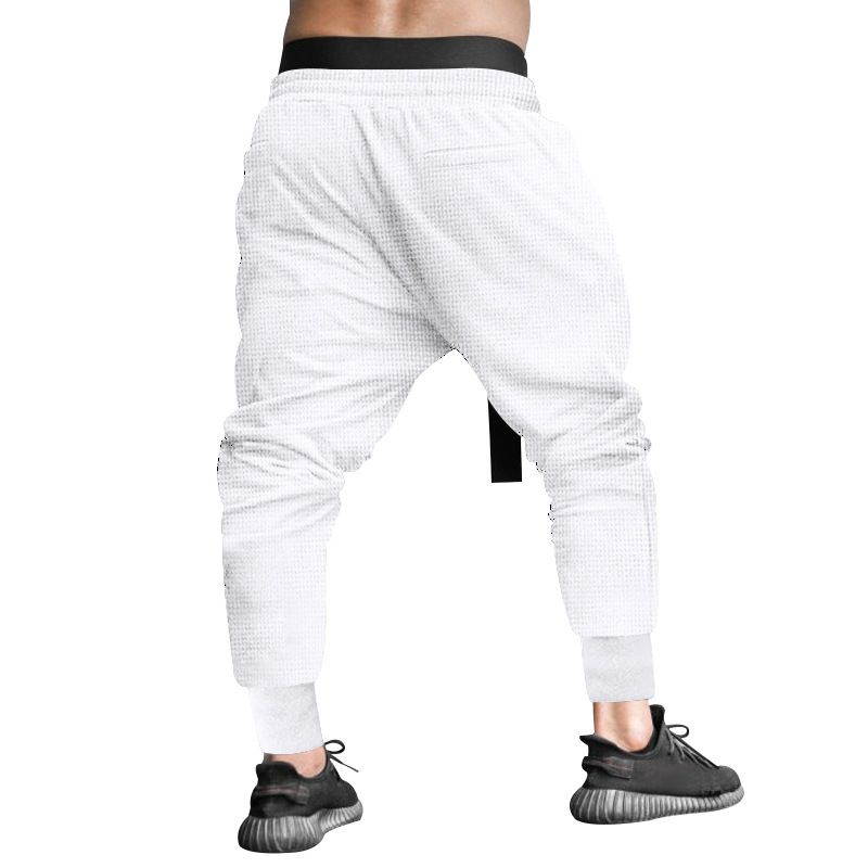 "Men's Breathable Harem Pants – Multi-Pocket Outdoor Lounge Pants With Drawstring Waist (Quick-Dry & Stretch Fabric, S-XXXL)"_voghion.com