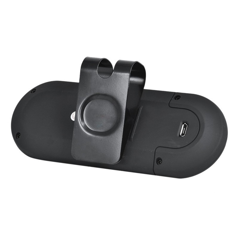 Adaptador de carro viva-voz aux kit compatível com bluetooth mini alto-falante_voghion.com