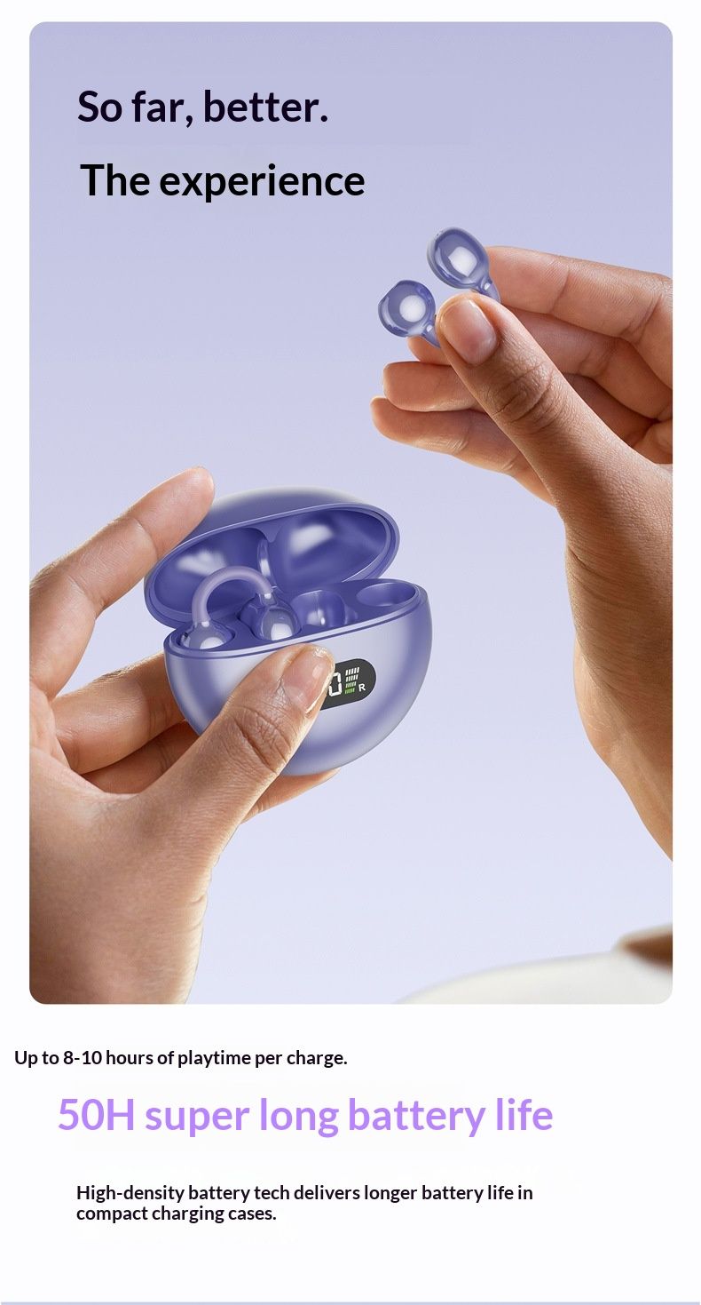 Nouveaux écouteurs Bluetooth Q71 non intra-auriculaires Réduction efficace du bruit Faible latence Qualité sonore sans perte Conduction osseuse_voghion.com