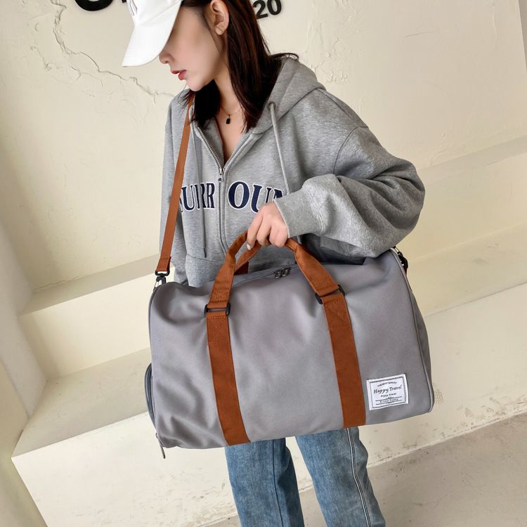 Travel Bags New Fashion Luggage Bag Men's Gym Bag Leisure Sports Travel Bag Logo Handbag_voghion.com