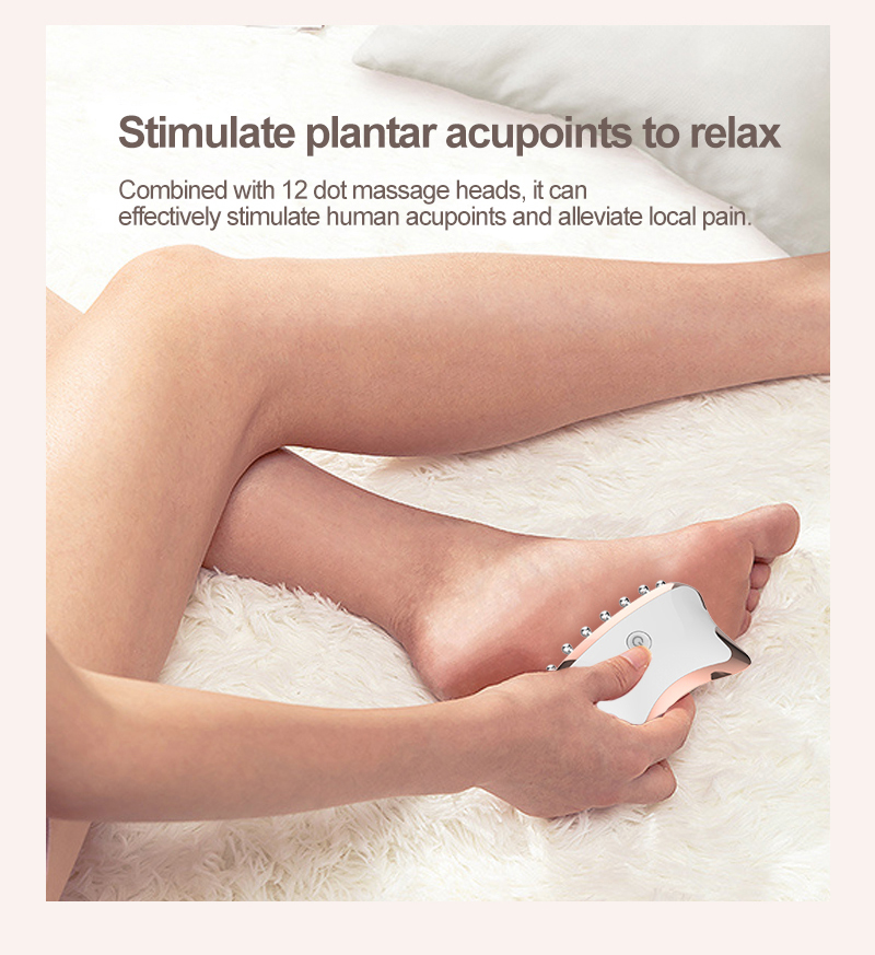 EMS Microstroom Guasha LED Licht Gezicht Hals Lichaam Lifting Anti-Rimpel Schoonheid Hoofd Ontspanning Massager Huid 70% korting_voghion.com