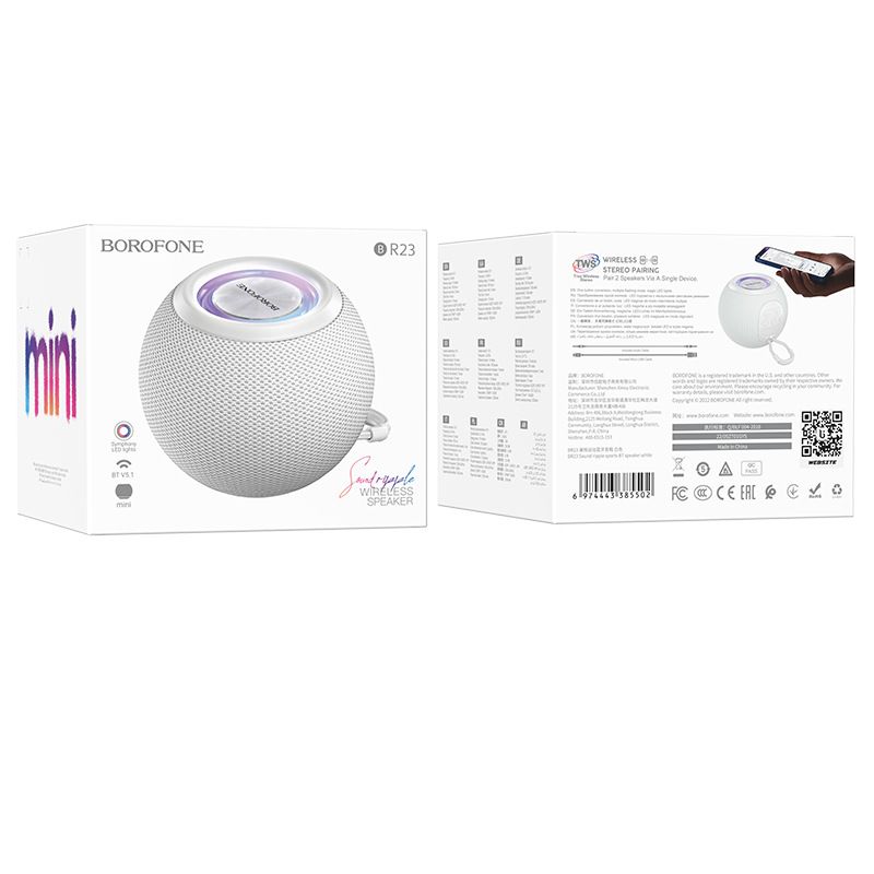 Festival de musique BR23 sport Bluetooth haut-parleur nouveau Compact sans fil Portable haute qualité téléphone système sonore_voghion.com