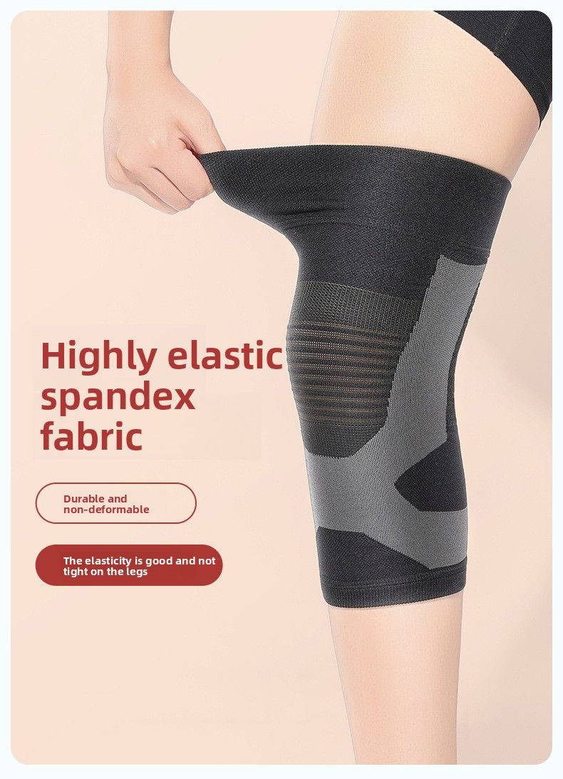 Graphene Warm Autumn Winter Air-conditioned Room Cold-proof Anti-slip Japanese Windproof Self-heating Knee Pads Old Cold_voghion.com