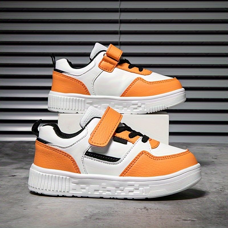 Lässige Low-Top-Skateboardschuhe für Jungen, bequeme, rutschfeste Sneakers für alle Jahreszeiten_voghion.com