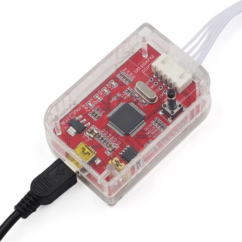 Programmatore ICP NuMicro Nu-Link Nu Link Scaricatore emulatore ICP Nuvoton Supporto programmazione online/offline Chip serie M0/M4_voghion.com