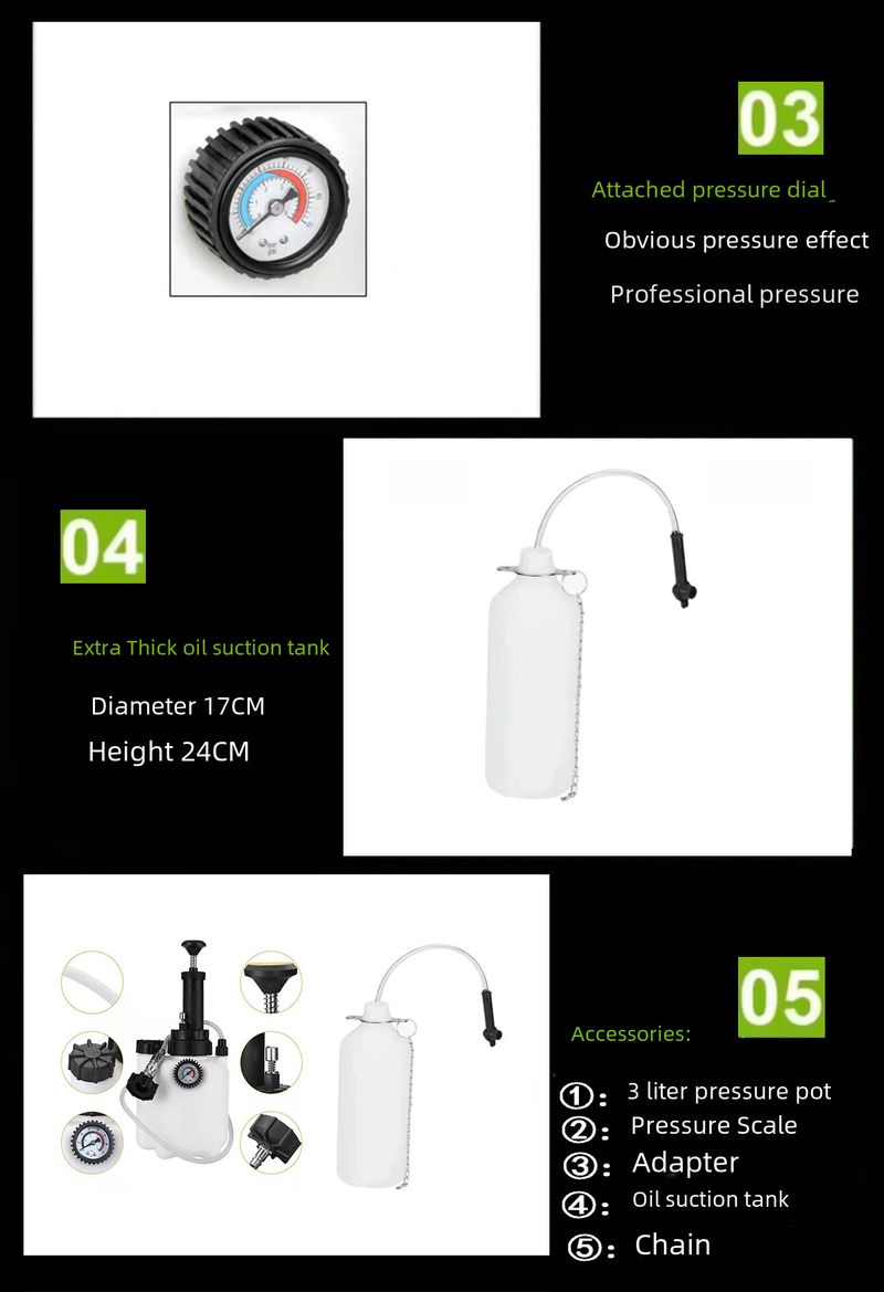 3L Bremsuelegkanne Bremsuelegkanne Auto Bremsueleg Ersatzmaschinn Auto Bremsueleg Ersatz Tool_voghion.com