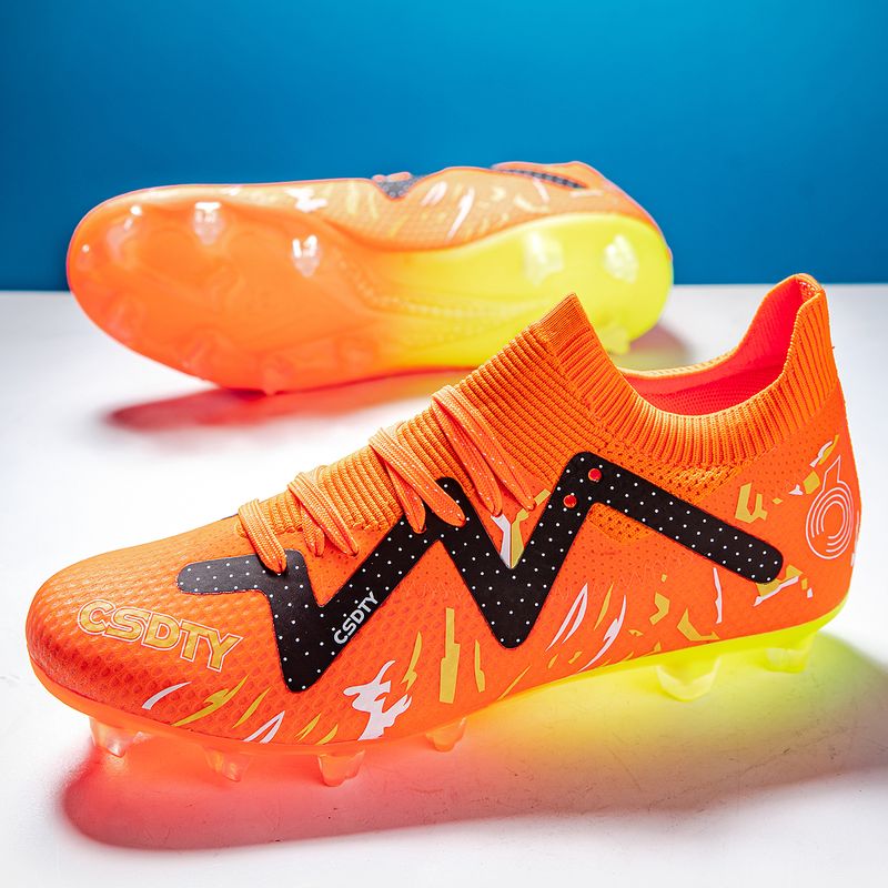Shoe Size New Long Short Spike Youth And Adult Soccer Shoes 35-45_voghion.com