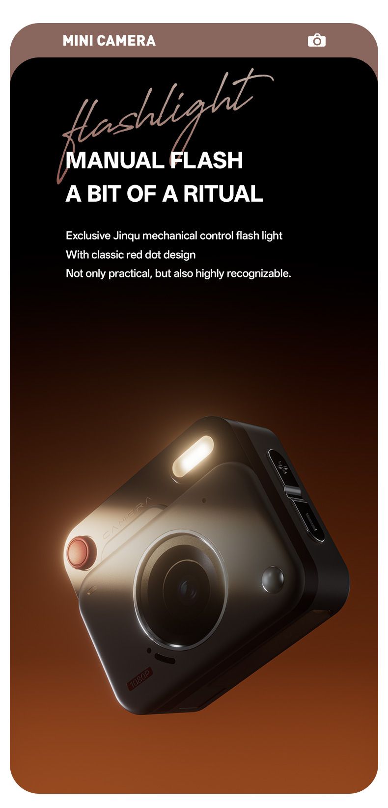 New CCD Retro Mini Digital Camera, Small Portable Travel Camera For Students With Photo & Video Recording, HD 48MP Picture Quality For School Campus L_voghion.com