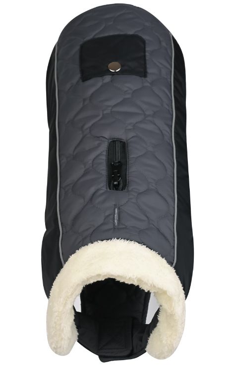 Pocket new pet clothes autumn and winter dog clothes vest cotton coat double sided wearable dog clothes coat clothing_voghion.com