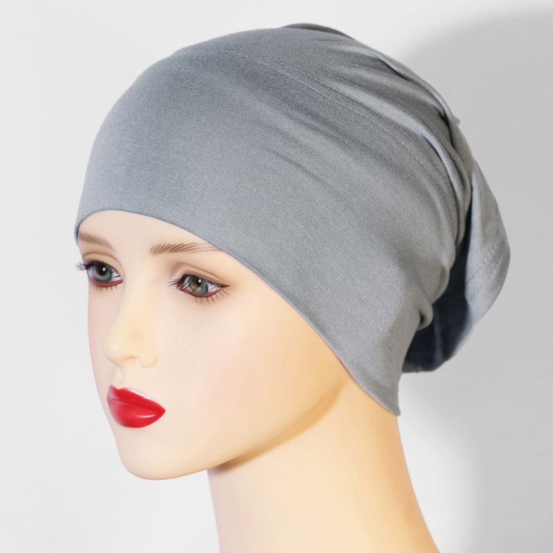 Hochwertige Hijab-Kappe aus merzerisierter Baumwolle – pillingfreie und lichtbeständige Unterkappe (atmungsaktives, elastisches Kopftuchfutter für Frauen, weich und langlebig)_voghion.com
