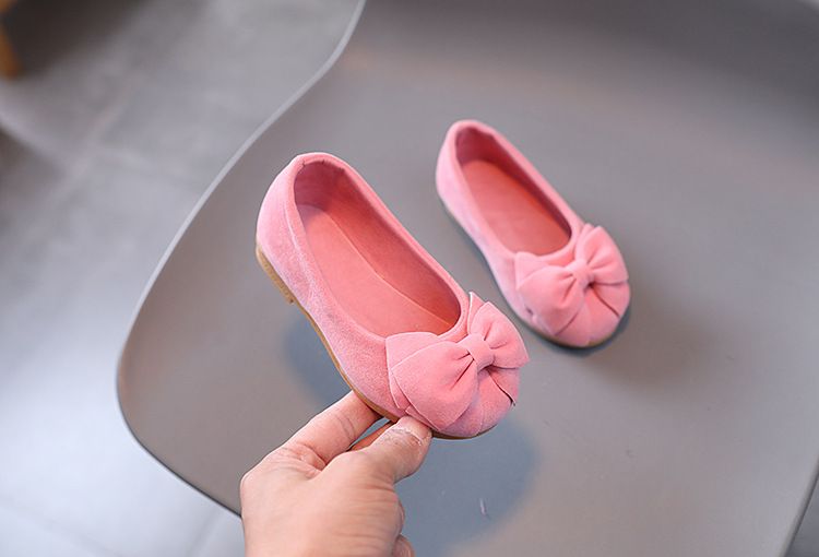 Kinder Schuhe Frühjahr und Herbst Mädchen Stiefel Neue Baby Kinder der Einzelnen Schuhe Koreanische Version Bogen Mädchen Prinzessin Schuhe_voghion.com