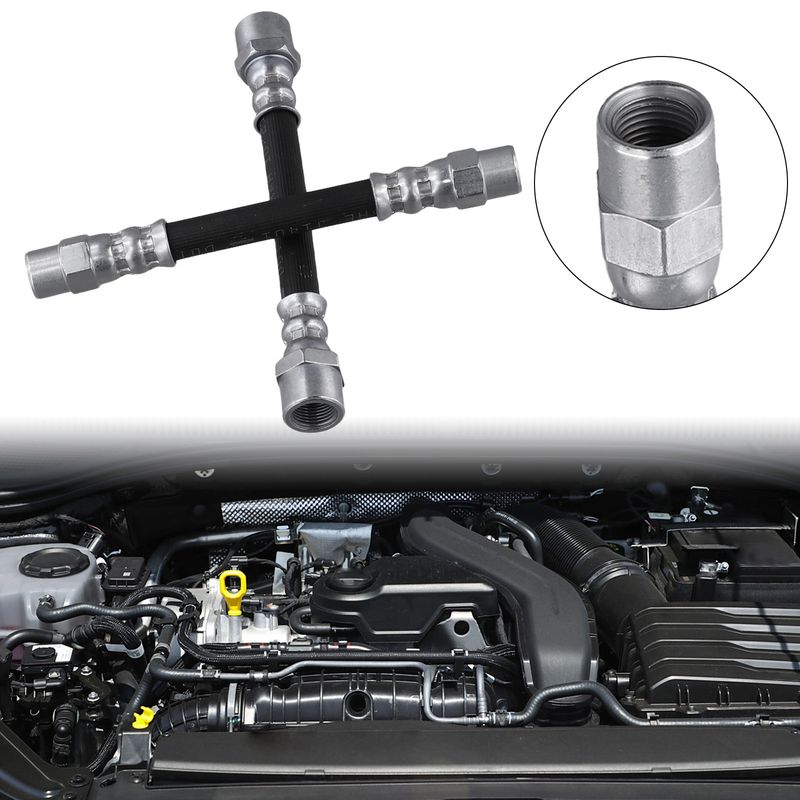 Autoteile-Bremsschlauch Direkter Ersatz Einfache Installation Langlebige, zuverlässige Leistung für das Bremssystem_voghion.com