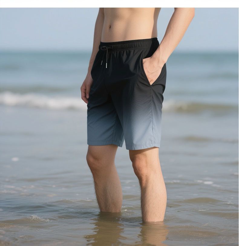Men's Clothing Anti Embarrassment Loose Large Size Professional Adult Quick Drying Five Point Men's Swimsuit Fashion Swimming Trunks_voghion.com