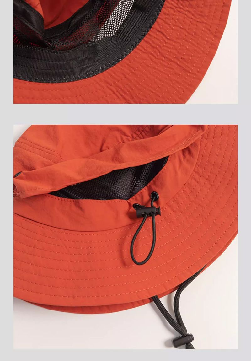 Cappello da pescatore estivo da donna, pieghevole, ad asciugatura rapida, per escursioni all'aperto_voghion.com