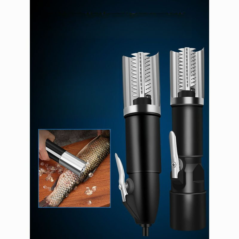 Electric Scraper Commercial Remover Fish Cleaning Machine Fully Automatic Scale Removing Tool Knife_voghion.com
