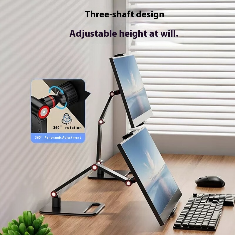 Supporto universale per monitor e schermi portatili per riprese in diretta, supporto per telefono e tablet_voghion.com