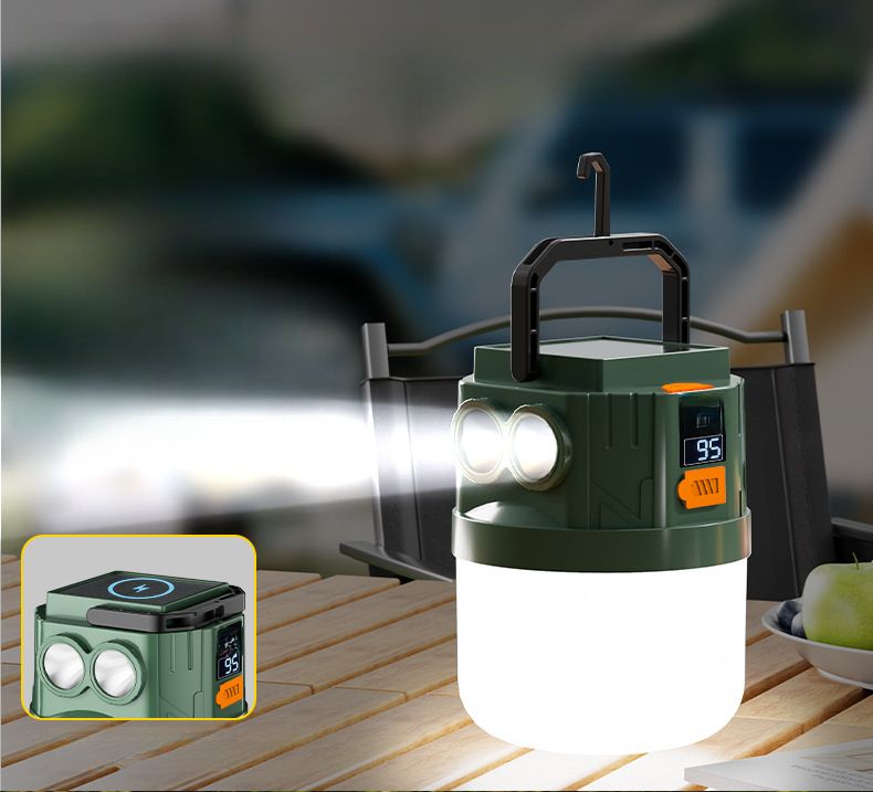 Camping Solar Long Battery Life Tent Emergency Night Market Stall Light Rechargeable Lighting_voghion.com