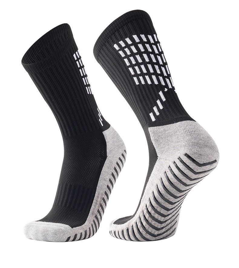 Herrensocken Professionelle Fußballsocken Herren Mid Tube Dicke Sportsocken mit Handtuchunterseite für Erwachsene Rutschfeste Herrensocken_voghion.com