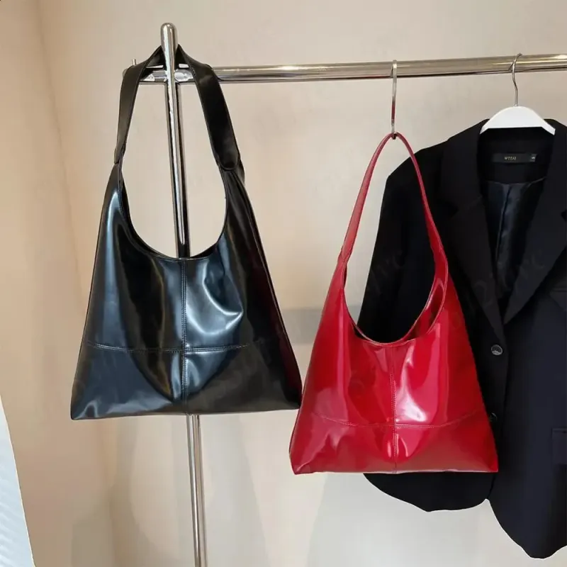 Borsa a tracolla multitasche da donna in pelle PU con chiusura magnetica, grande capacità, 240826_voghion.com