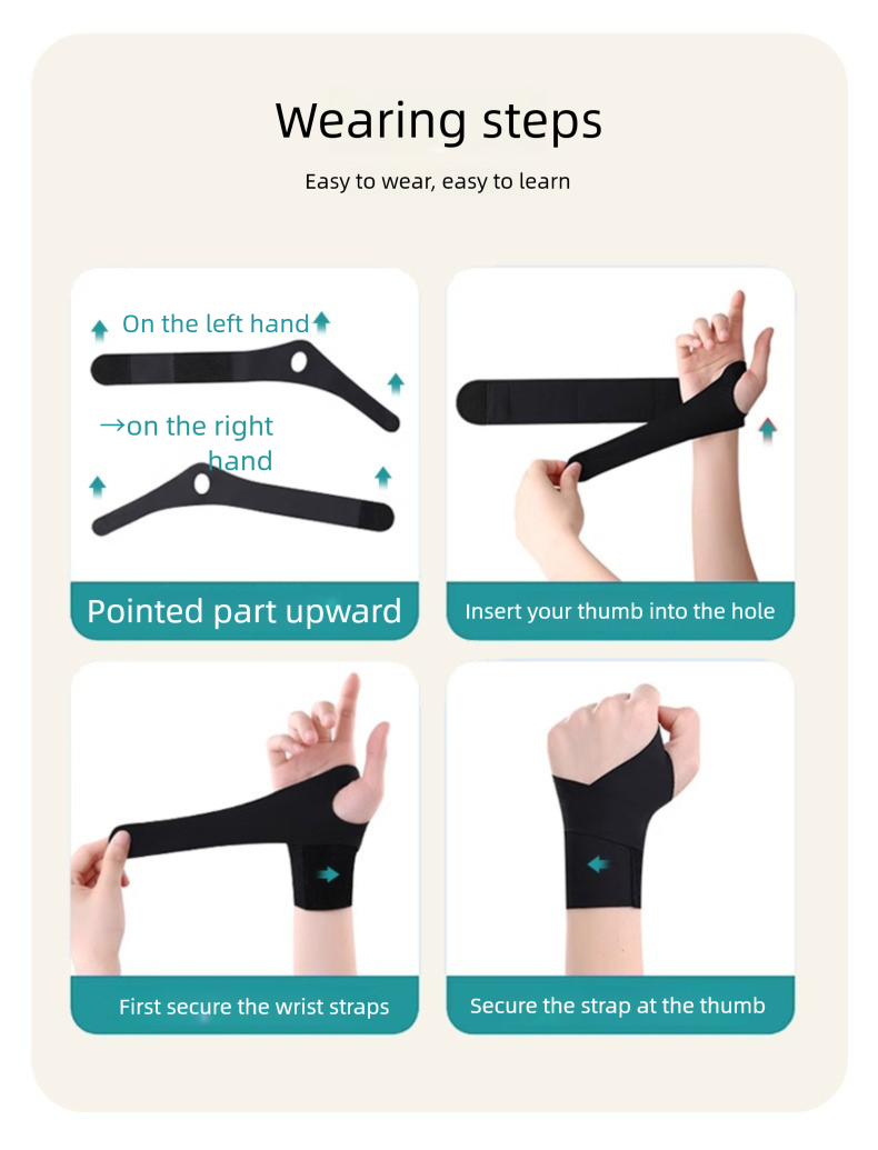 Tutore di supporto per lesioni del tunnel carpale, traspirante e a compressione, per badminton, Japanese Sports Fitness TFCC_voghion.com