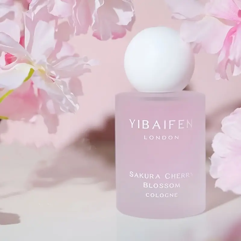 50ml Japanese Cherry Blossom Perfume For Women - Floral Fruity Eau De Toilette | Sakura & Peach Fragrance | Long-Lasting Date Night Scent_voghion.com