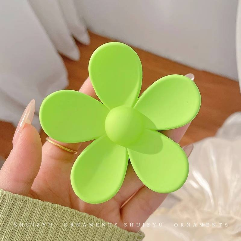 Agrafe de păr mari cu gheare de flori pentru femei, cleme de păr cu gheare, fete, agrafe mate, accesorii de păr dulci, agrafe_voghion.com