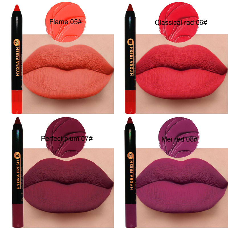 Samt matt Nebel neuer Lippenstiftstift Lippenstiftstift Dauerhaftes Make-up_voghion.com