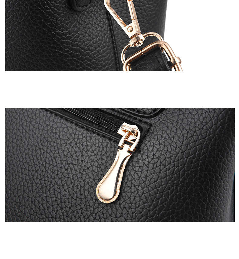 Women's Handbag Bag Women's Single Shoulder Diagonal Iron Pendant Decorative Large Capacity Portable Mother Bag_voghion.com