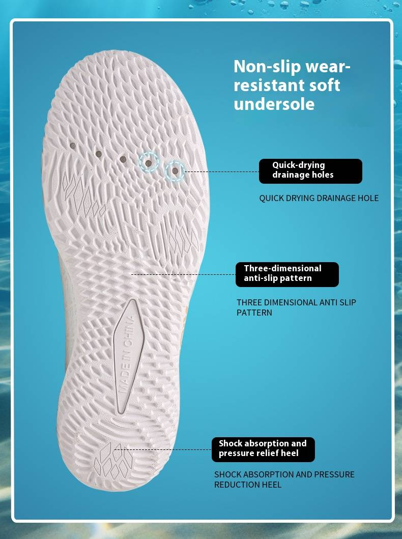 Unisex Water Shoes For Beach, Swimming & Outdoor Activities - Quick-Dry, Non-Slip, Lightweight Yoga & Fitness Shoes With Comfortable Insole_voghion.com