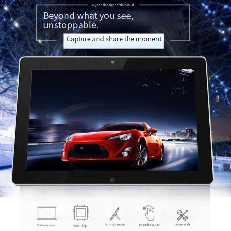 13,3 Zoll Android-Tablet mit LED-Bildschirm, 4G-Netzwerk, 1+8 GB Speicher, Geschäfts- und Konferenznutzung, Bluetooth- und GPS-Unterstützung_voghion.com