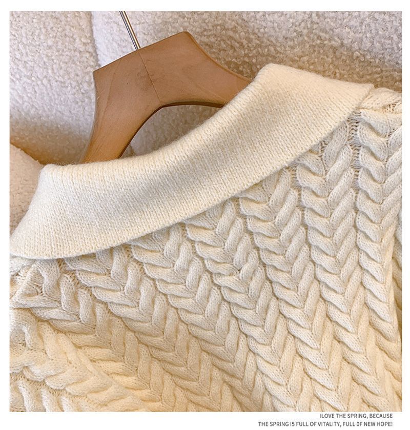 Women's Clothing Autumn Temperament Casual Fashion Wide Leg Pants Two Piece Suit Lapel Long Sleeve_voghion.com