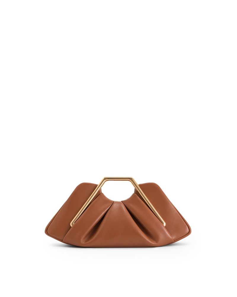 Borsa da sera da donna circolare plissettata alla moda, nuova nuvola del 2025, con texture leggera_voghion.com