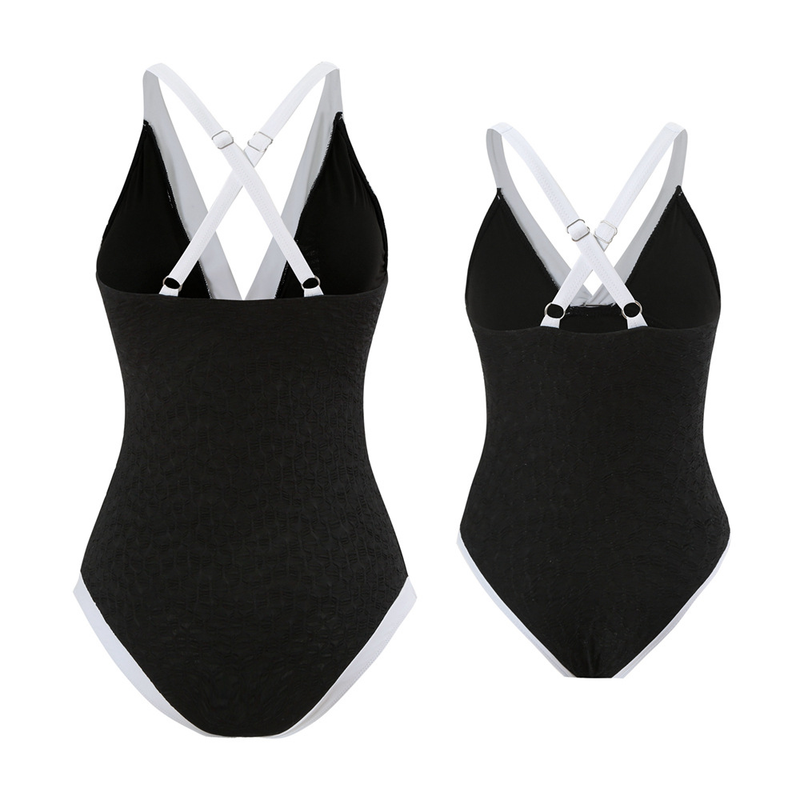 Maillot de bain familial Maillot de bain une pièce familial élégant_voghion.com