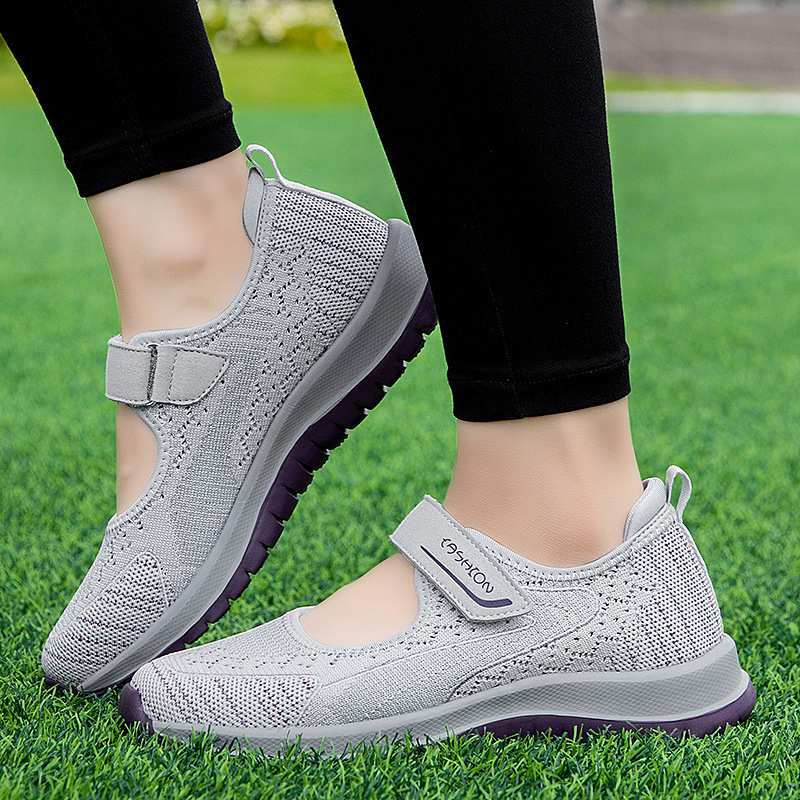 Official website elderly mesh hollow breathable casual strength built soft soles, lightweight travel mother shoes,_voghion.com