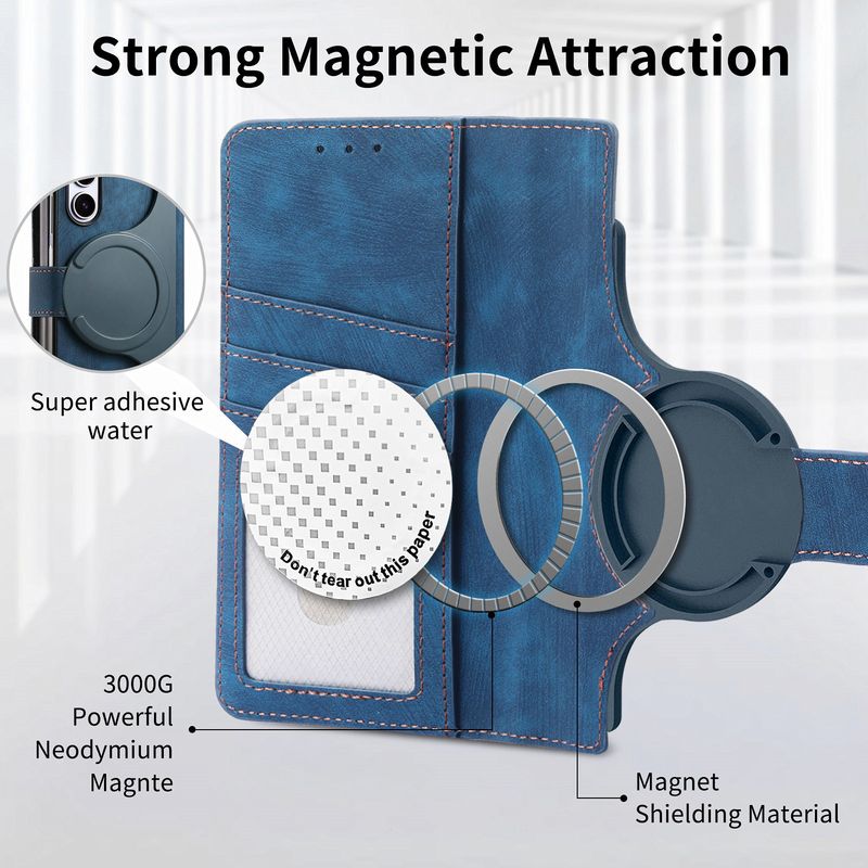 TechGlobe Compatible With Samsung New Creative Magnetic Two-in-One Cover Detachable Phone Case ZFold7 Shell_voghion.com