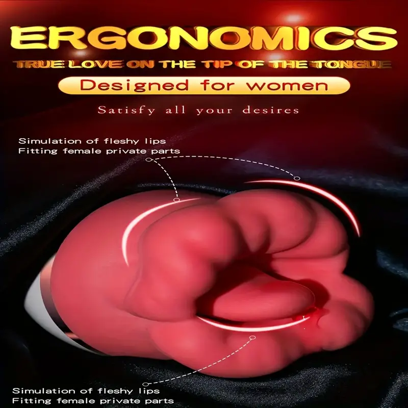 1pc vibratore leccata di lingua giocattolo vibratore leccato di aspirazione con 3 modalità di aspirazione e 5 modalità di leccata, vibratori leccacapelli clitorideo capezzoli giocattoli sessuali per adulti_voghion.com
