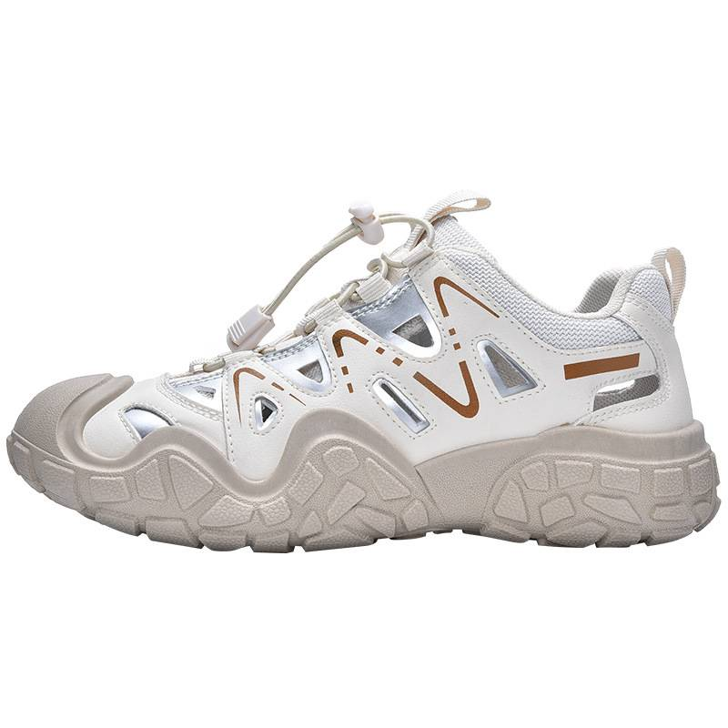 Mode Outdoor Hohl Casual Schuhe Frauen 2025 Sommer Neue Hässliche Schuhe Laufschuhe Turnschuhe Wandern Schuhe Pop Schuhe_voghion.com