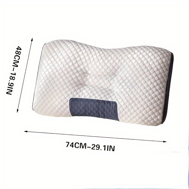 Soft And Breathable Woven Heart-themed Pillow, Neck Support, Easy To Wash, Available On Both Sides, Comfortable All Day Long_voghion.com