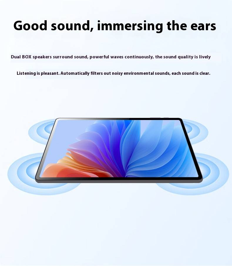 10.95" Eye Protection Tablet - Android 12, 4G LTE, HD Display, Large Screen For Work & Study - Blue Light Reduction, Long Battery Life_voghion.com